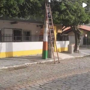 poste padrão celesc blumenau indaial brusque tijucas estaleiro estaleirinho taquaras bc sc parcelado com caixa medição 3